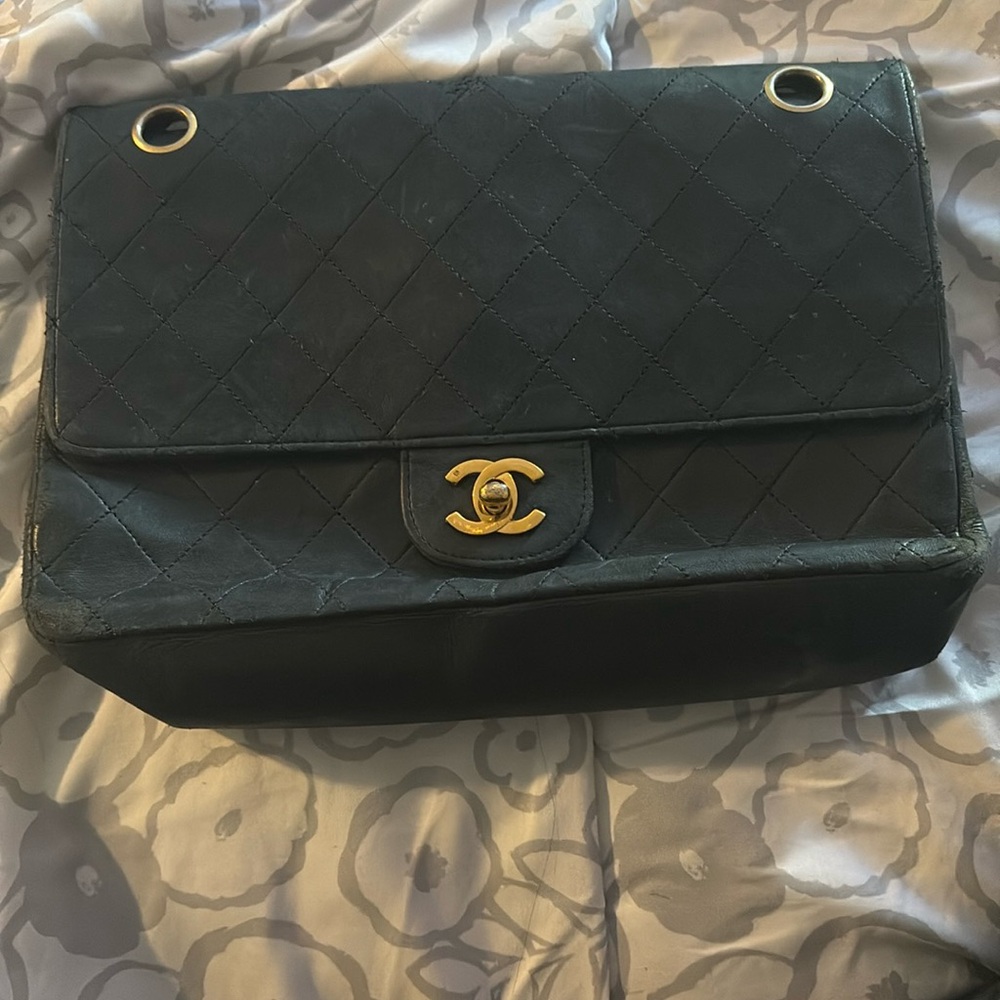 COPY vintage Chanel medium double flap